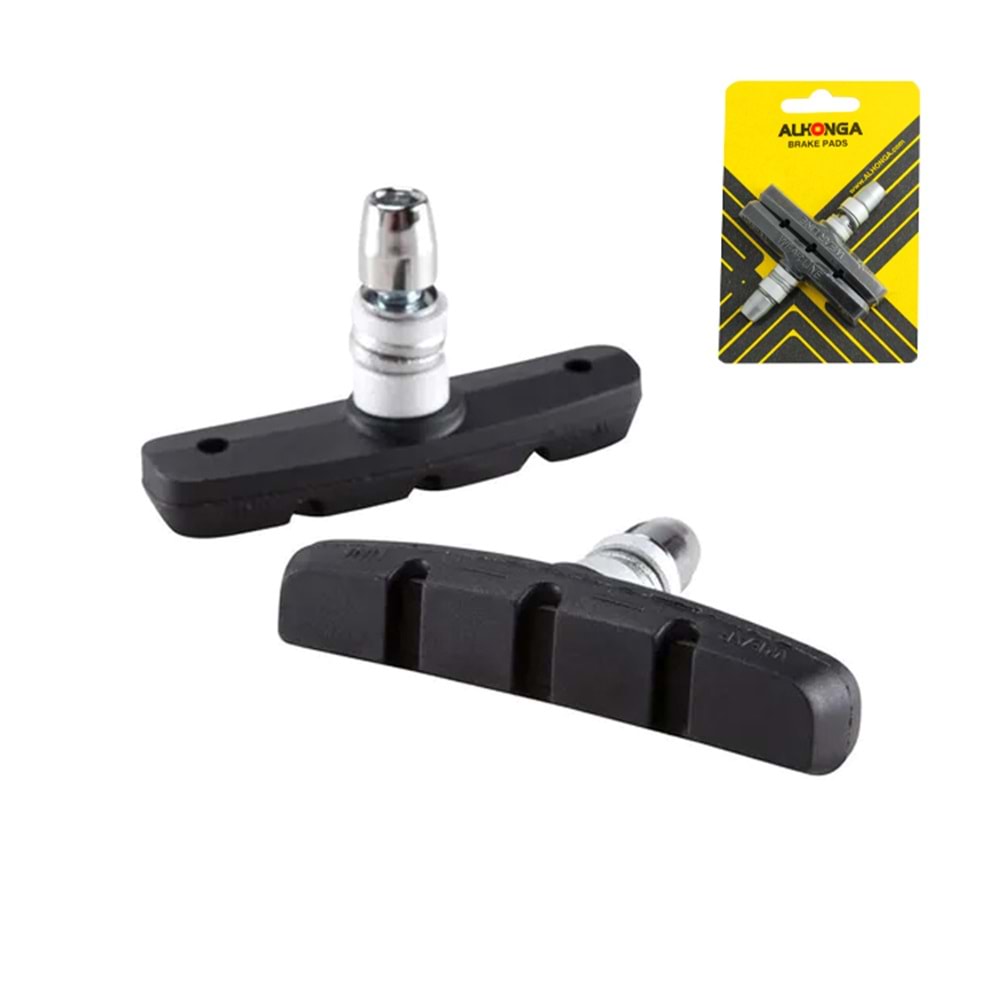 Bisiklet Alyanlı Fren Pabuç 2 Adet Kartlı Ambalaj