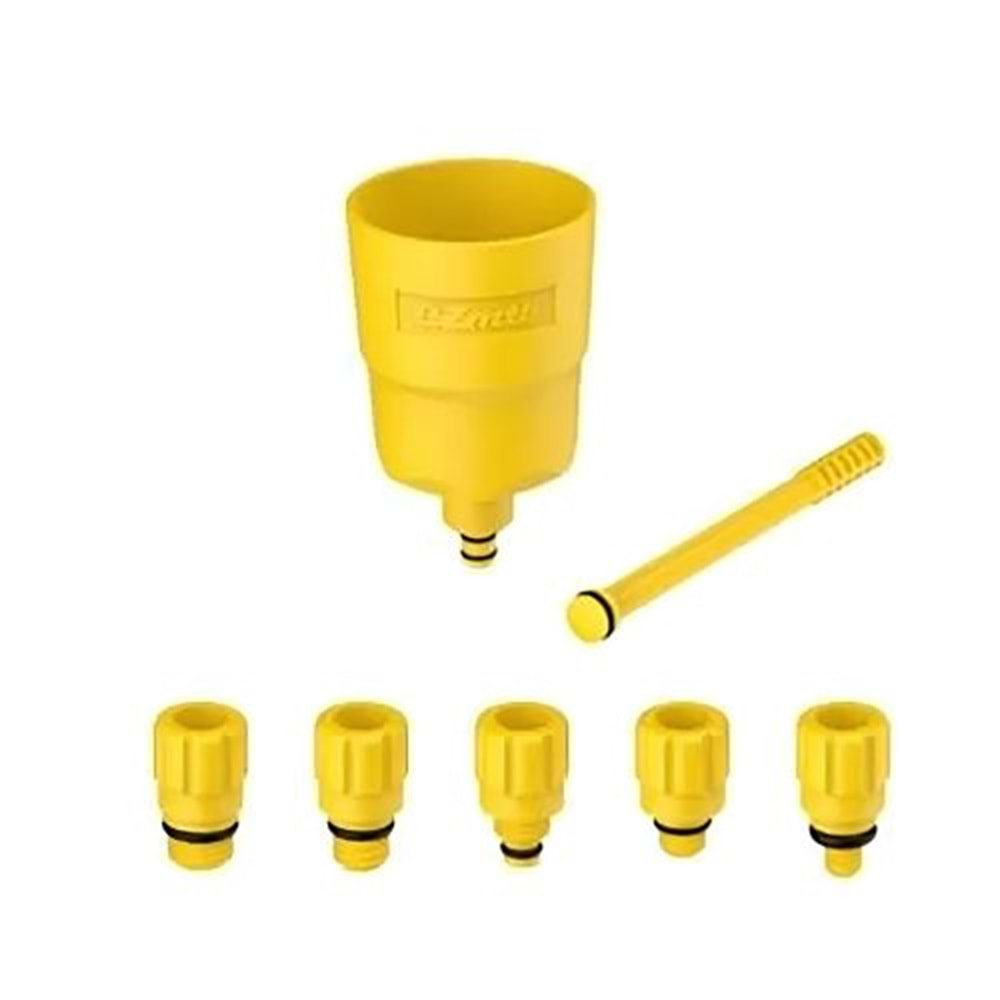 Hidrolik Fren Hunisi Plastik 5 Uç Adaptörlü EzMTB