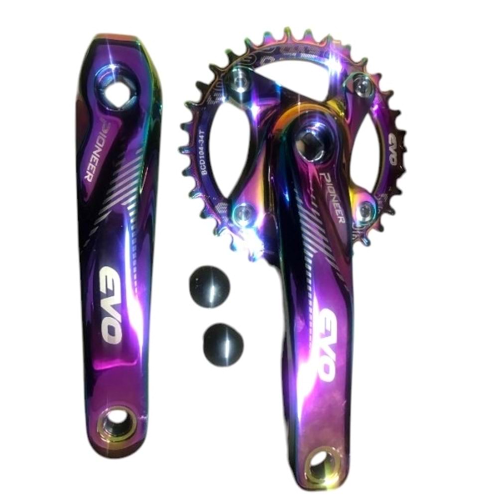 Aynakol Tek Yaprak 34T Aluminyum RAİNBOW