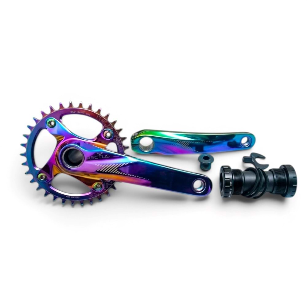 Aynakol Tek Yaprak 34T Aluminyum RAİNBOW HALLOWTECH