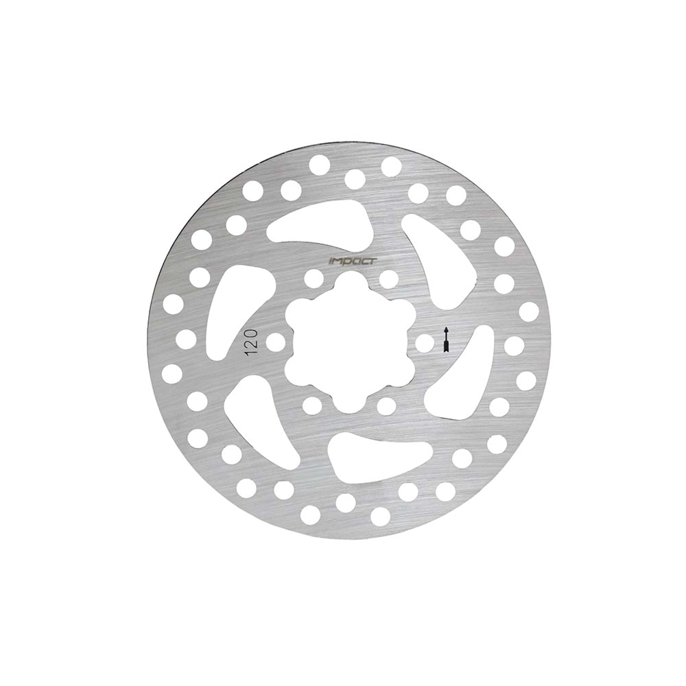 Disk Rotor 120 mm 6 Vidalı İMPACT