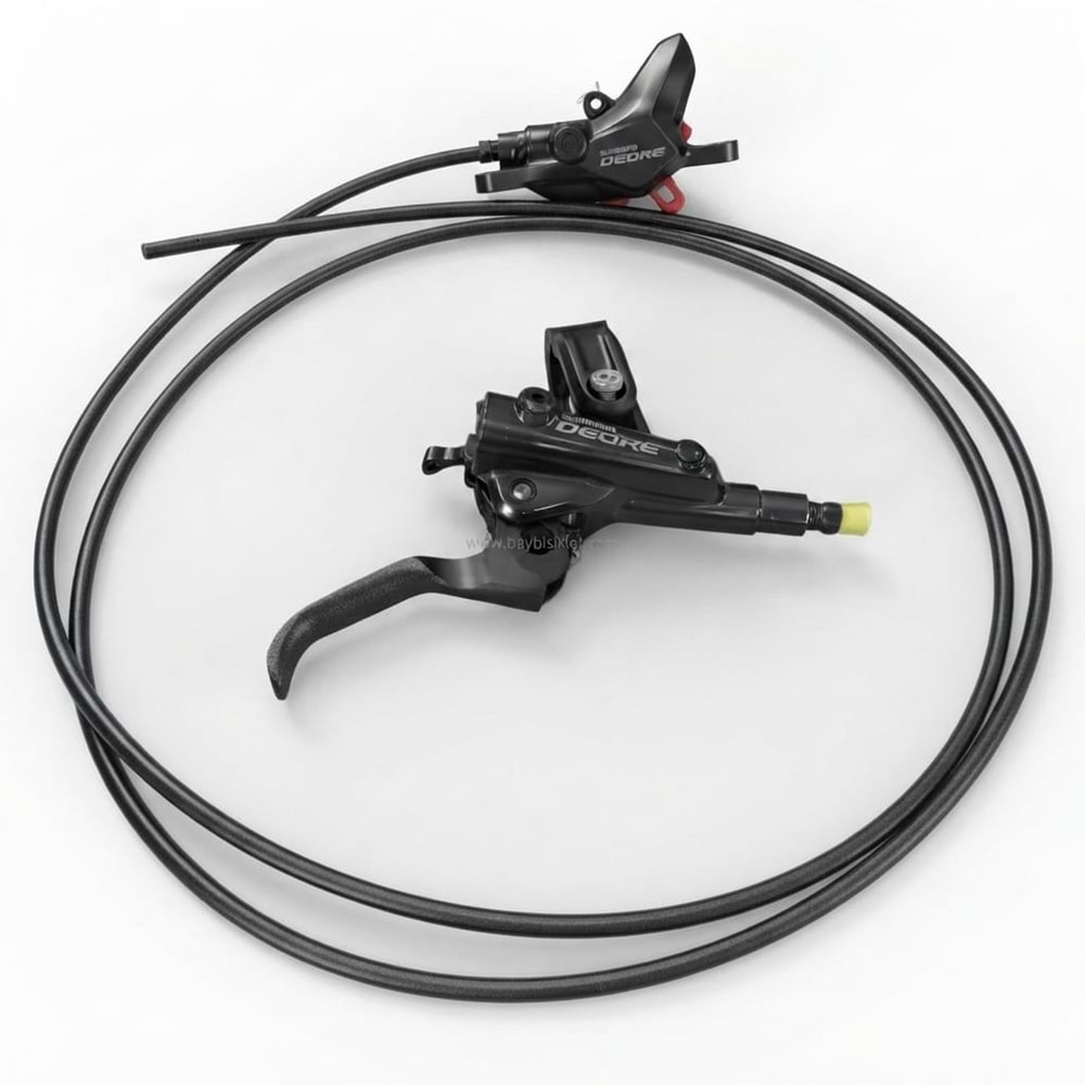 SHIMANO DEORE Hidrolik Disk Fren Kiti BRM6200KTBLM6200 Sağ / arka