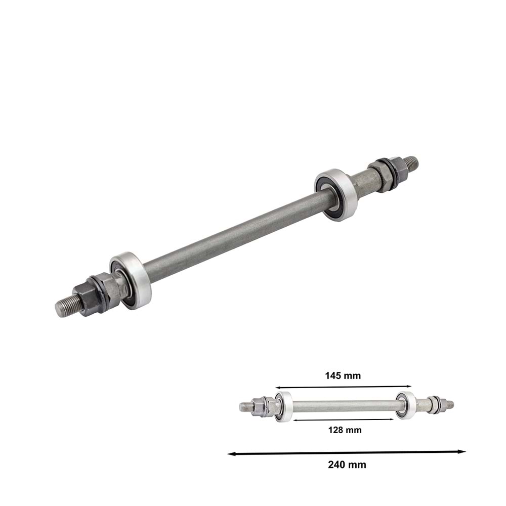 Arka Jant Mili Fat Bike Rulmanlı 240 mm