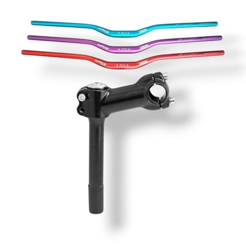 Gidon Boğazı 2 Parça 25.4 mm - 25.4 mm WAKE Gidon Bağlantısı