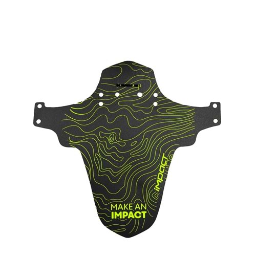 Kısa Çamurluk NEON SARI (1 Adet)
