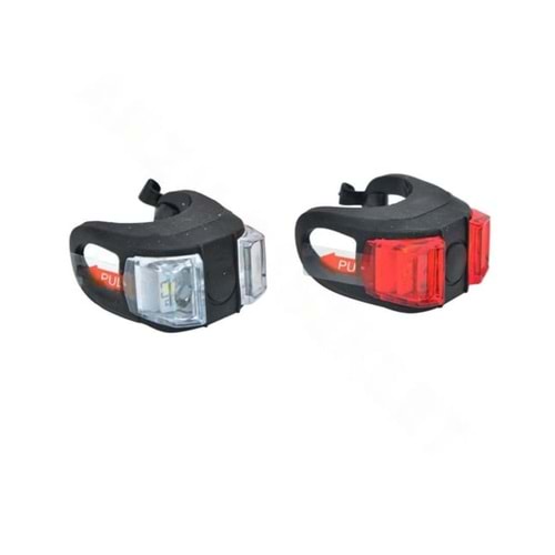 Silikon Far Seti Kırmızı-Beyaz Çakarlı Rectus