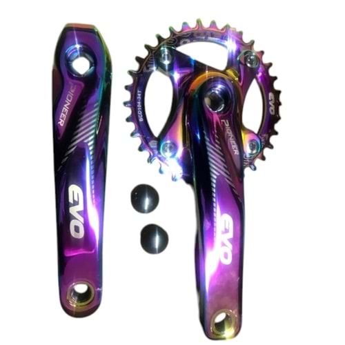 Aynakol Tek Yaprak 34T Aluminyum RAİNBOW