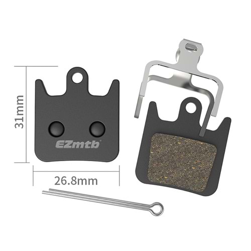 Fren Balatası BP1021 Yarı Metal EZmtb