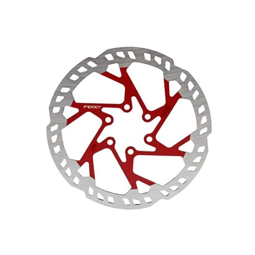 Disk Rotor 160 mm 6 Vidalı 2.3 mm Kalın KIRMIZI