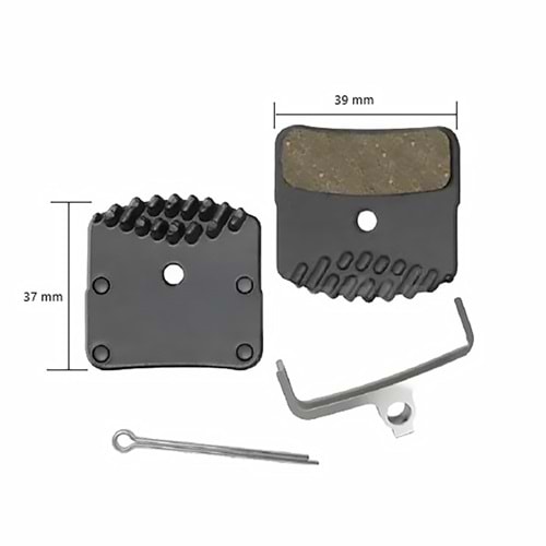 Fren Balatası Yarı Metal Soğutuculu BP1204 EZmtb
