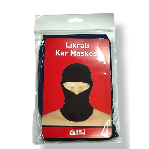 Likralı Kar Maskesi İnce