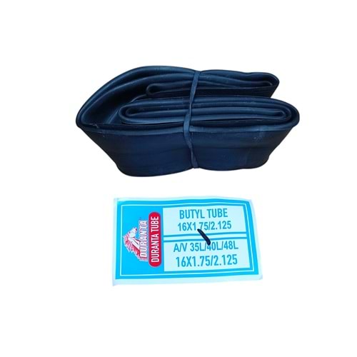 16*1.75 - 2.125 Bisiklet İç Lastik DURANTA