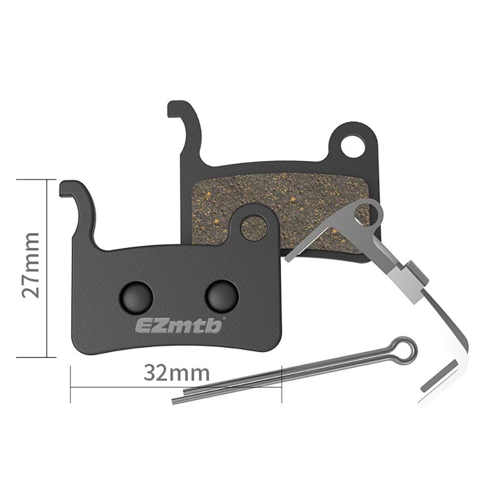 Fren Balatası BP1002 Yarı Metal Siyah EZMTB