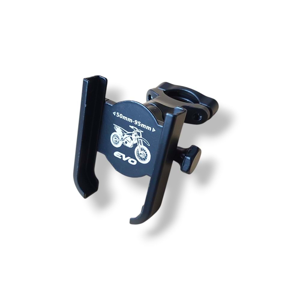 Telefon Tutucu Aluminyum Ayarlı Gidon Bağlantılı EVO