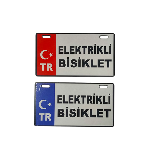 Elektrikli Bisiklet Plakalık