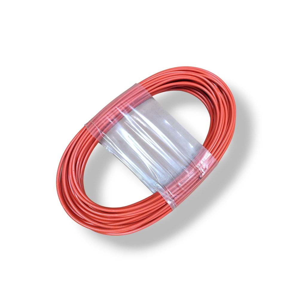 Bisiklet Fren - Vites Dış Kablo 5 mm Teflonlu TURUNCU Renk (25 Metre)